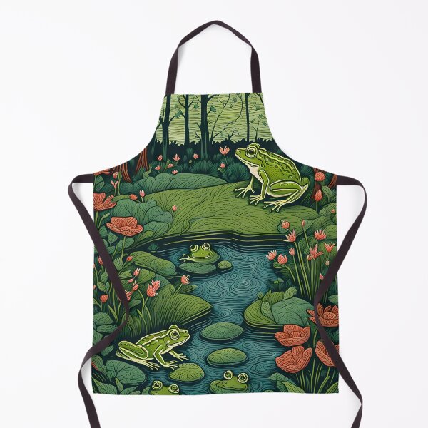 Item preview, Frogs in the pond designed and sold by Green-Goddess-.