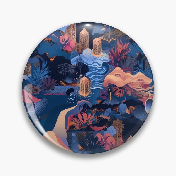 Item preview, Surreal Cityscape: Twilight Dreamworld designed and sold by Moisky Art.