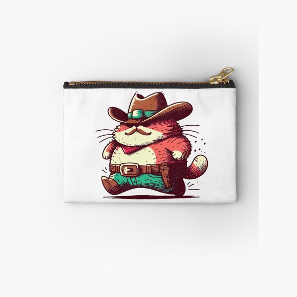 Item preview, fatcat cowboy designed and sold by Funky Land.