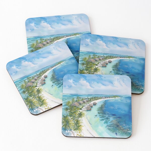 Item preview, Maldives Digital Illustration designed and sold by ComicsFactory.