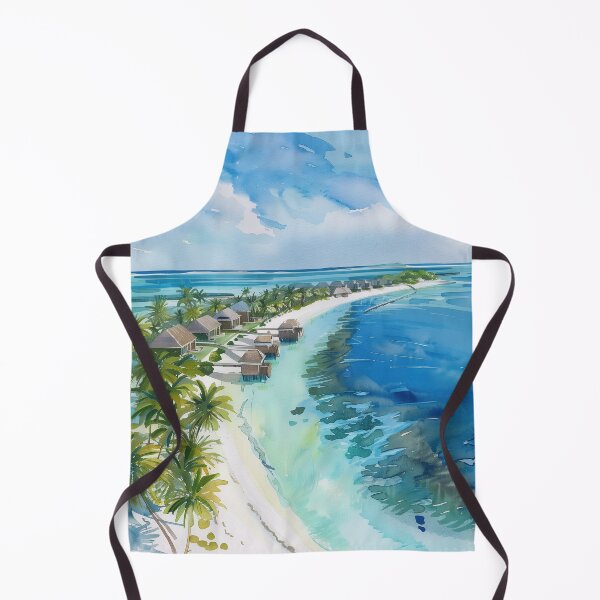 Item preview, Maldives Digital Illustration designed and sold by ComicsFactory.