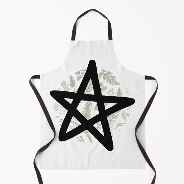 Item preview, Pentagram on Ferns designed and sold by WildWoodlandWitch.
