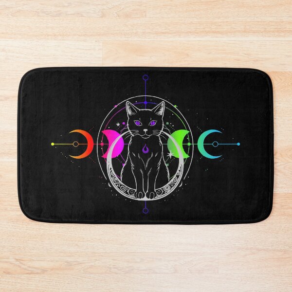 Item preview, Black cat and moon designed and sold by karsivenco.
