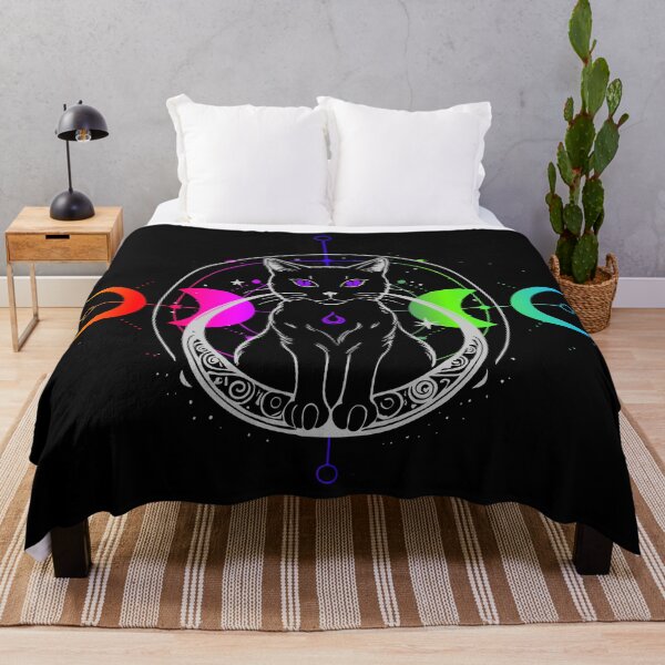 Item preview, Black cat and moon designed and sold by karsivenco.