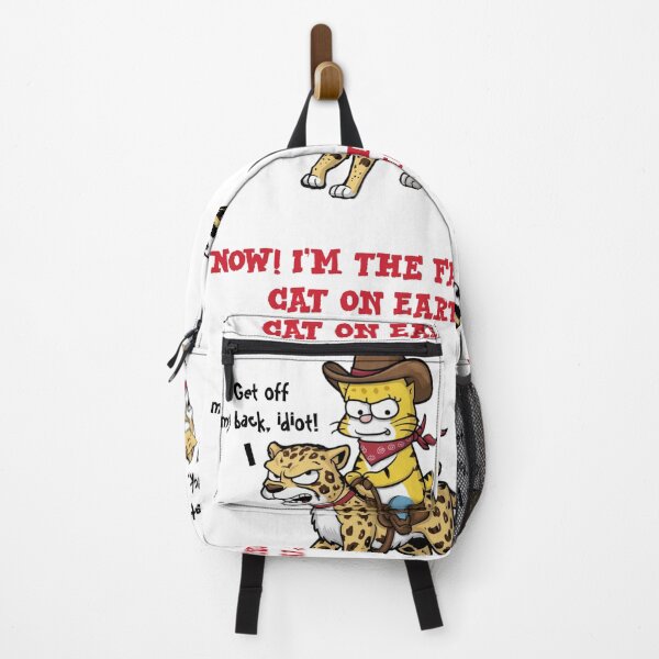 Item preview, I'm the fastest cat on Earth - Funny cat riding cheetah  designed and sold by Micjr.