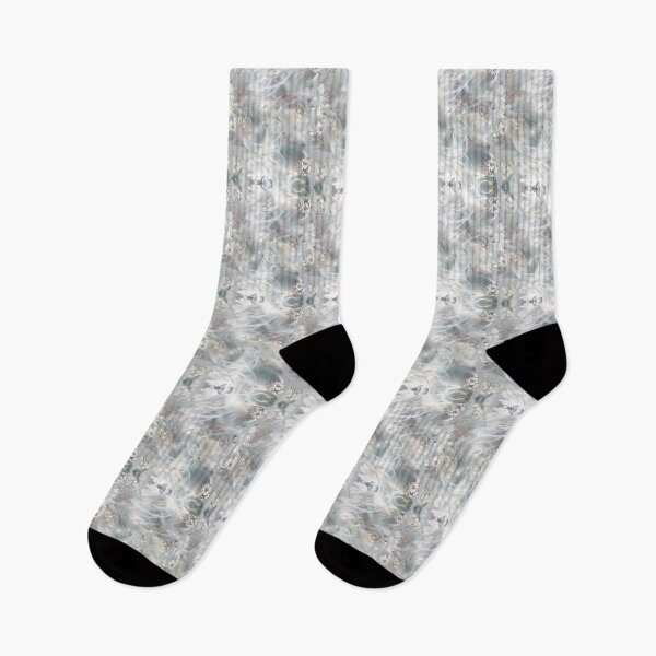 Item preview, Ethereal Whispers: Floral Silhouettes in the Mist designed and sold by Moisky Art.