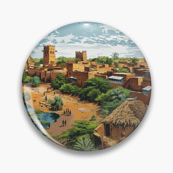 Item preview, Mali Digital Illustration designed and sold by ComicsFactory.