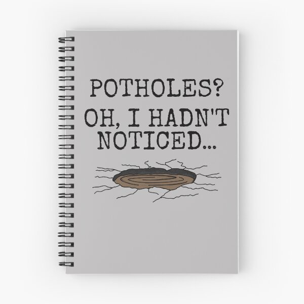Item preview, Potholes? Oh I Hadn't Noticed, Driver Motorist Funny designed and sold by doodlerob.