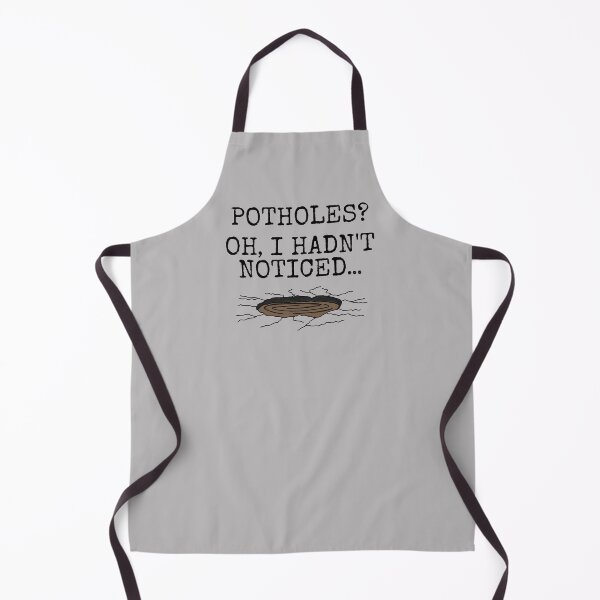Item preview, Potholes? Oh I Hadn't Noticed, Driver Motorist Funny designed and sold by doodlerob.