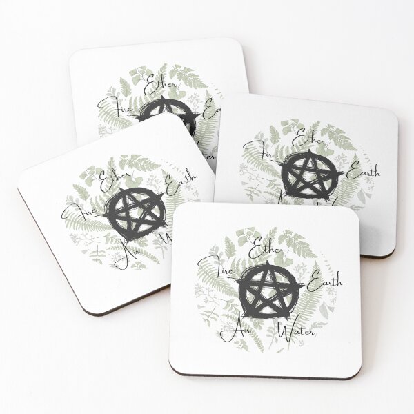 Item preview, Pentacle on Ferns designed and sold by WildWoodlandWitch.