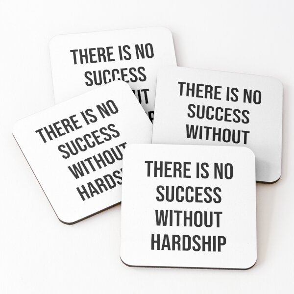 Item preview, THERE IS NO SUCCESS WITHOUT HARDSHIP designed and sold by thewolf988.