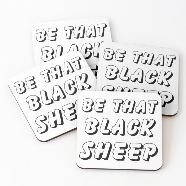 Item preview, Be that black sheep - Relentless sheep designed and sold by Weknes.
