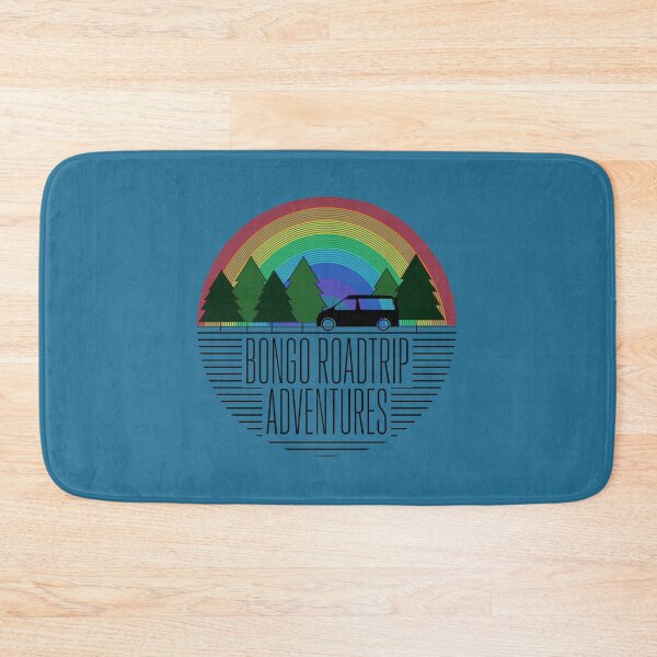 Item preview, Rainbow Bongo Roadtrip Adventures circle designed and sold by LocalOddball.