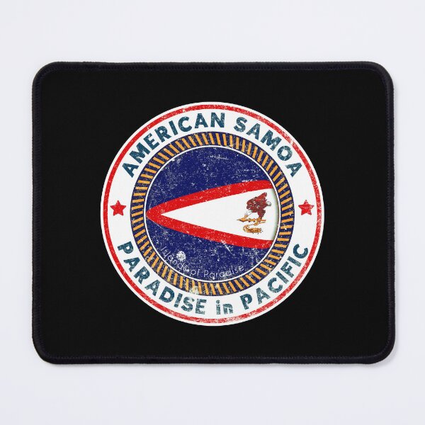 Item preview, Vintage American Samoa Flag - American Samoa - Paradise in Pacific designed and sold by patriotwardrobe.