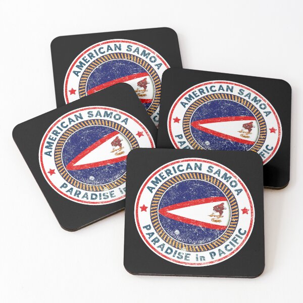 Item preview, Vintage American Samoa Flag - American Samoa - Paradise in Pacific designed and sold by patriotwardrobe.