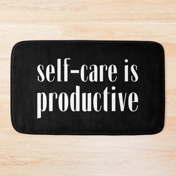 Item preview, self-care is productive designed and sold by UnCoverDesign.