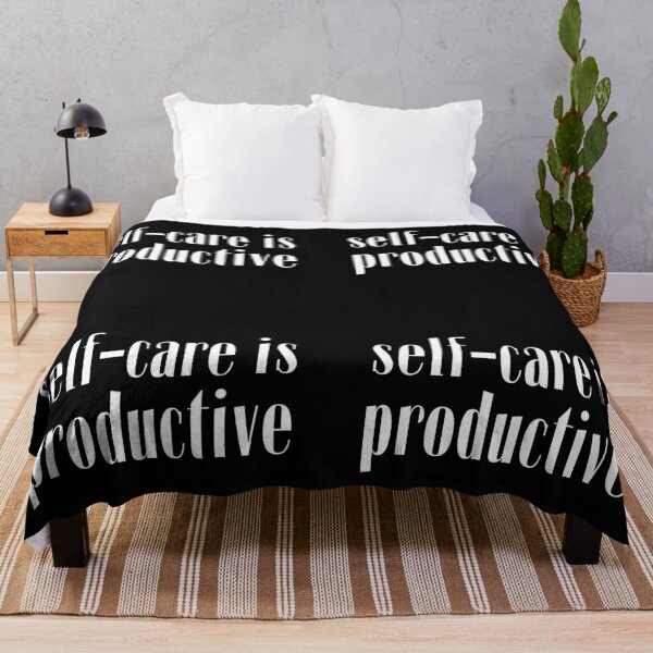 Item preview, self-care is productive designed and sold by UnCoverDesign.