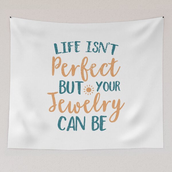 Item preview, Life Isn't Perfect But Your Jewelry Can Be designed and sold by franktact.