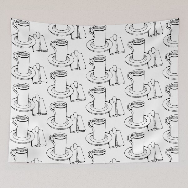 Item preview, Morning Muse: A Sketch of Serenit designed and sold by AwakenCoffee.