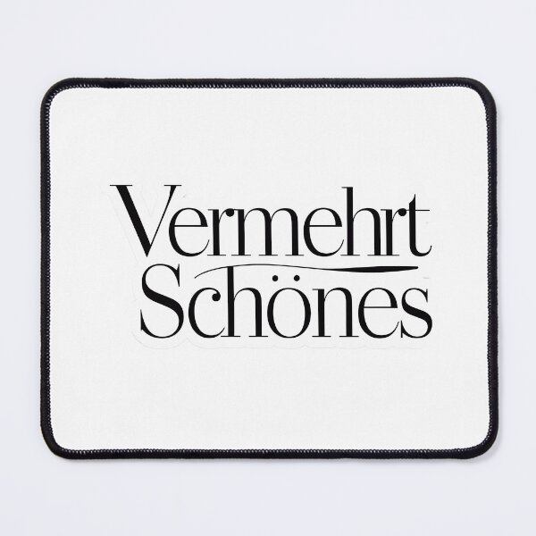 Item preview, "Vermehrt Schönes" Typography Design Minimalistic Filigrane Elegant designed and sold by WatermelonPink.