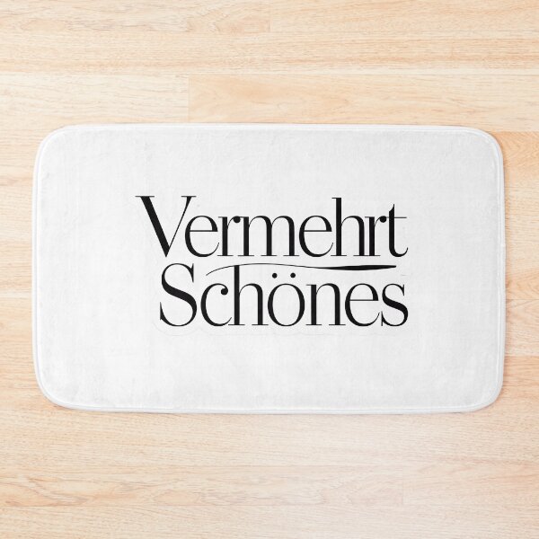 Item preview, "Vermehrt Schönes" Typography Design Minimalistic Filigrane Elegant designed and sold by WatermelonPink.