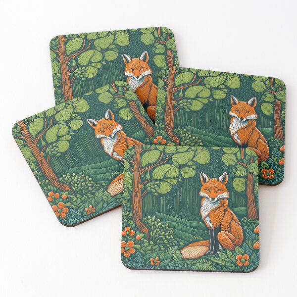 Item preview, Woodland fo  designed and sold by Green-Goddess-.