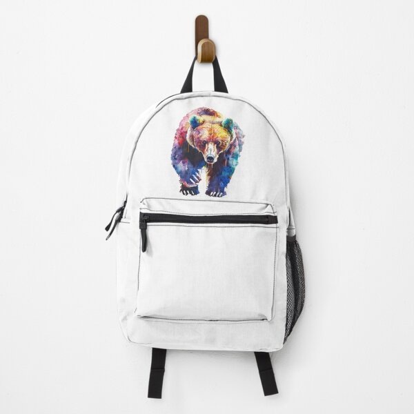 Item preview, Colourful Illustration of a Brown Bear designed and sold by Sticker1Central.