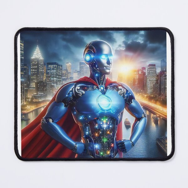 Item preview, Superhero Ciborg saving the word in the future! designed and sold by yuliettestore.