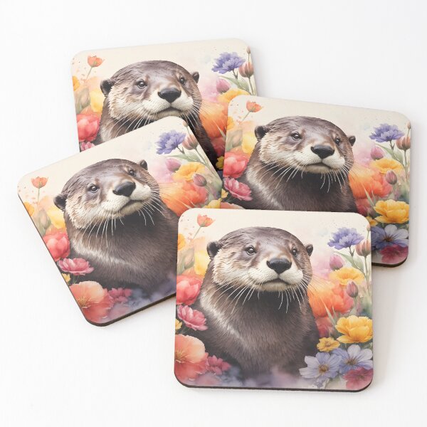 Item preview, Otter Amidst the Blossoms designed and sold by digiscapeart.