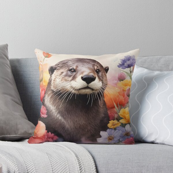 Item preview, Otter Amidst the Blossoms designed and sold by digiscapeart.