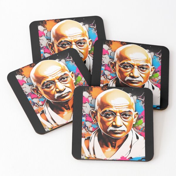 Item preview, Mahatma Gandhi Artwork designed and sold by TheInnerIndigo.