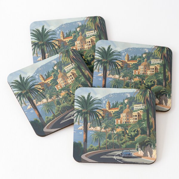 Item preview, Monaco Digital Illustration designed and sold by ComicsFactory.