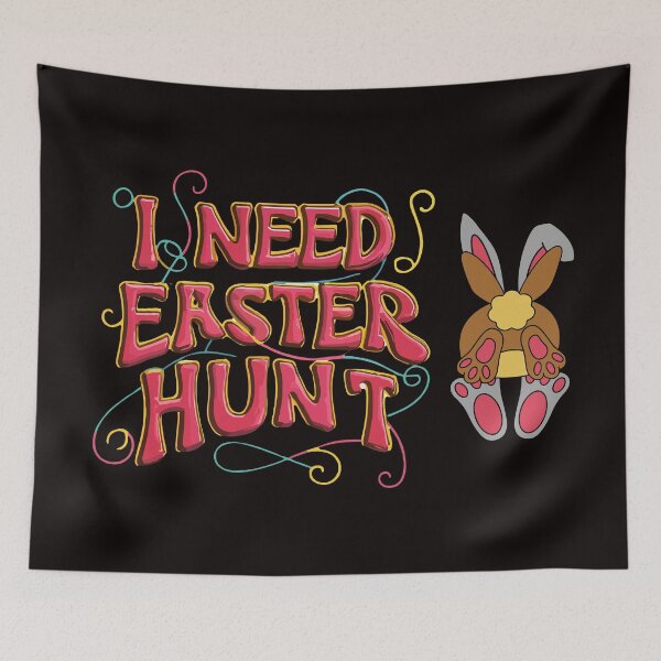 Item preview, Happy Easter Egg Hunt Easter Bunny Kids designed and sold by artscreat.