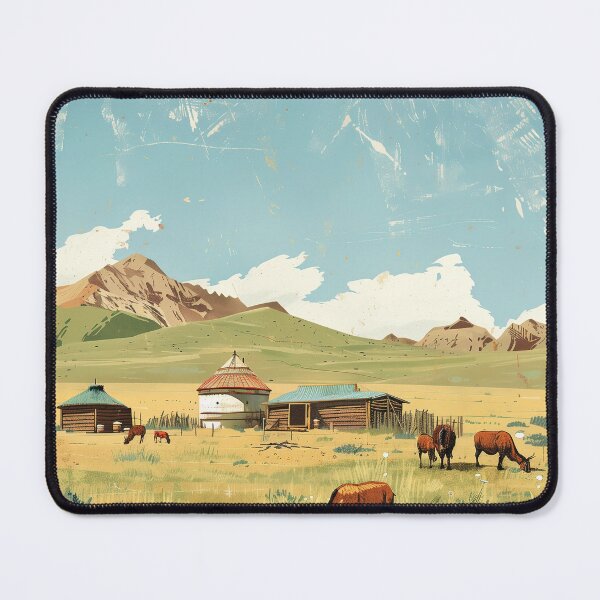 Item preview, Mongolia Digital Illustration designed and sold by ComicsFactory.