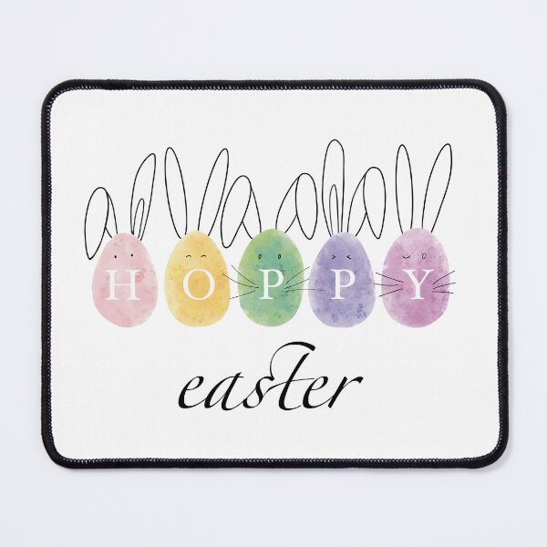 Item preview, Hoppy Easter bunnies funny eggs designed and sold by Wolshebnaja.