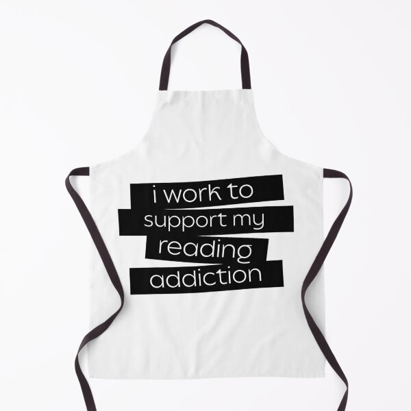 Item preview, i work to support my reading addiction designed and sold by BurunaMD.
