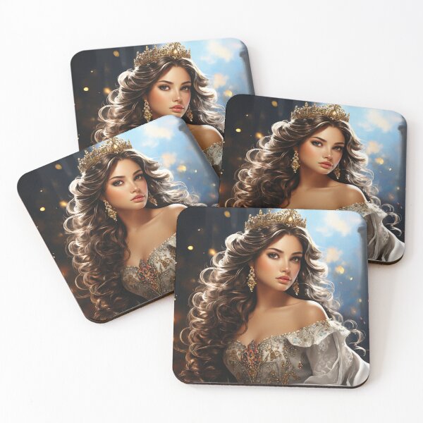 Item preview, white princess designed and sold by Sam & Fam.