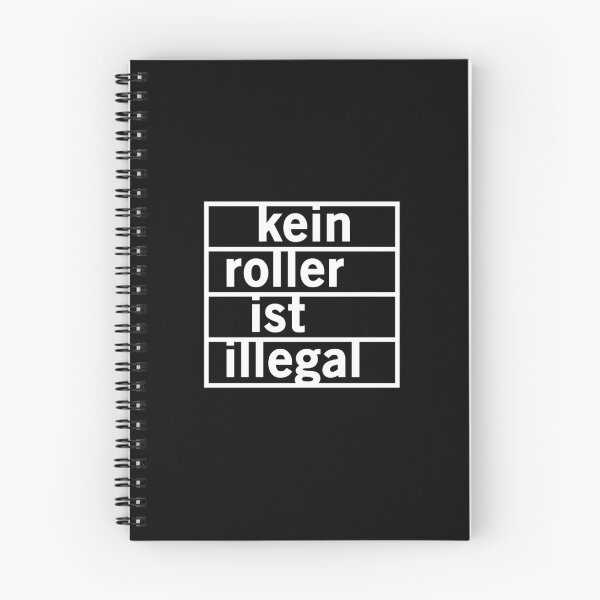 Artikelvorschau, Kein Roller ist illegal (weiß) entworfen und verkauft von VEB Ostladen.