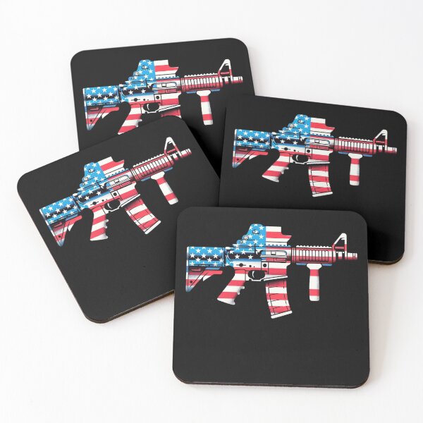 Item preview, AR 15 American Flag Patriotic Design for Products designed and sold by Gatsbird Design.
