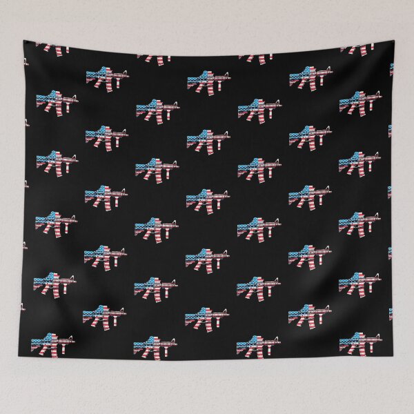 Item preview, AR 15 American Flag Patriotic Design for Products designed and sold by Gatsbird Design.