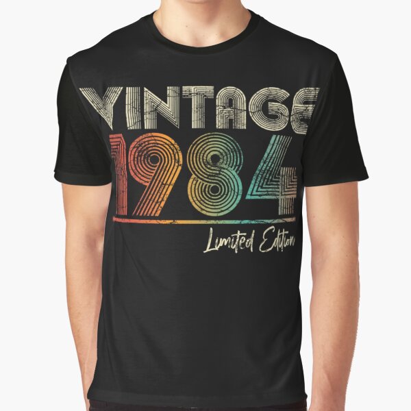 Item preview, Vintage 1984 Limited Edition Birthday Gifts for Women Men  designed and sold by Tigerr3g.