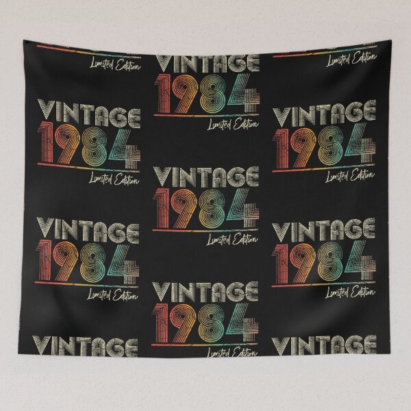 Item preview, Vintage 1984 Limited Edition Birthday Gifts for Women Men  designed and sold by Tigerr3g.