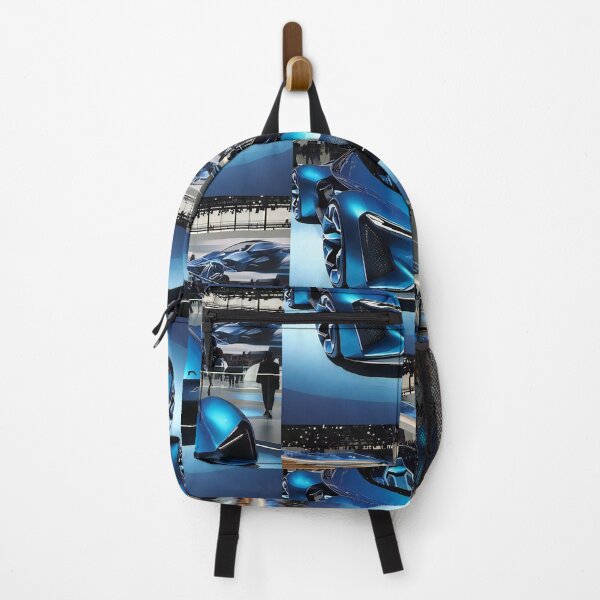 Item preview, Blue and Futuristic car in the future! designed and sold by yuliettestore.