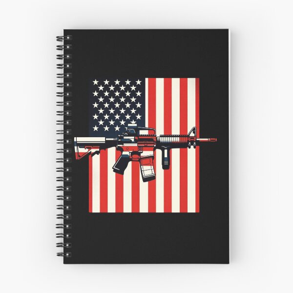 Item preview, AR 15 American Flag Patriotic Design for Products designed and sold by Gatsbird Design.