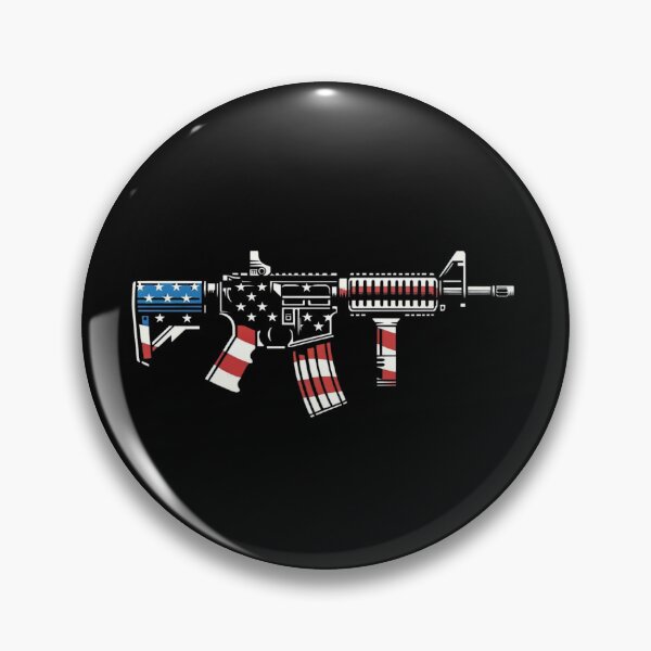 Item preview, AR-15 American Flag Design for Printed Products designed and sold by Gatsbird Design.
