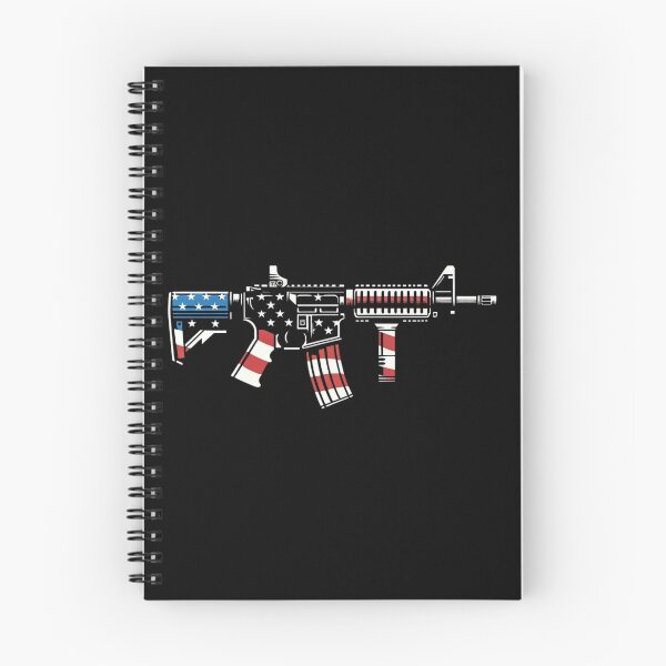 Item preview, AR-15 American Flag Design for Printed Products designed and sold by Gatsbird Design.