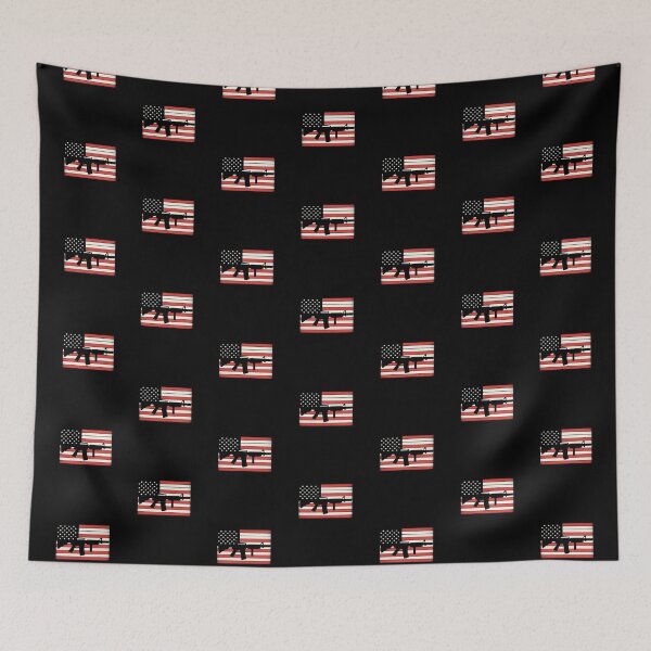 Item preview, AR 15 American Flag Design for Patriotic Products designed and sold by Gatsbird Design.