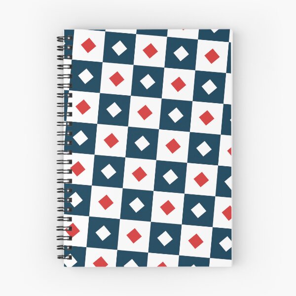 Item preview, Red White & Blue Squares & Diamonds Alternate Eternal Impressions  designed and sold by Alchemy-A-La-G.
