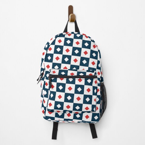 Item preview, Red White & Blue Squares & Diamonds Alternate Eternal Impressions  designed and sold by Alchemy-A-La-G.