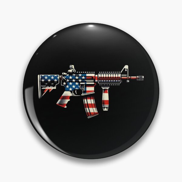 Item preview, AR 15 American Flag Design for Patriotic Products designed and sold by Gatsbird Design.